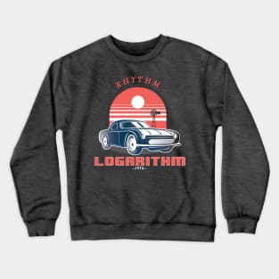 Rhythm Logarithm Route 66 Retro Car Crewneck Sweatshirt